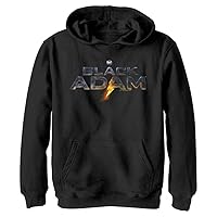 DC Comics Kids' Black Adam Glow Hooded Sweatshirt