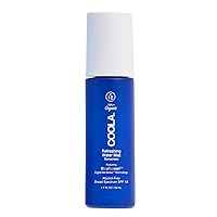 Organic Refreshing Water Mist Face Moisturizer With SPF 18, Dermatologist Tested Face Sunscreen With Plant-Derived BlueScreen Digital De-Stress Technology