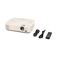 NEC NP-M300W 3LCD Projector Gaming 3000 Lumens HD 1080p HDMI, Bundle Remote Control Power Cable HDMI Cable