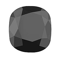 Loose Black Diamond GIA Certified Cushion Cut AAA Quality Available From 6mm- 10mm