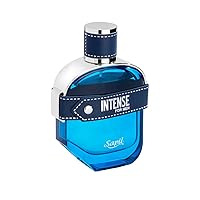 Perfumes “Intense for Men” – Long-lasting, Enticing scent for every day from Dubai – Fresh spicy scent – EDT spray fragrance – 3.4 Oz (100 ml).