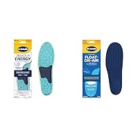 Energy Return & Comfort Insoles for Women Shoe Size 6-10, 2 Pairs