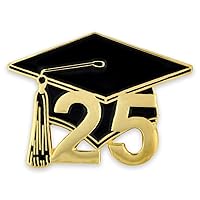 PinMart Class Graduation Cap School Student Enamel Lapel Pin