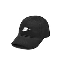 Nike Boy`s Heritage86 Futura Adjustable Hat (Black(8A2902-023)/White, 12-24 Months)