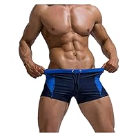 Fansu swimming trunks for men, water sports, short swimming trunks, boxer, quick-drying, UV protection mesh lining and adjustable drawstring.