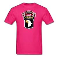 Custom Tshirt__sof__airborne_ranger__101st_abn_ Large T-shirt Fit For Men Pink X-large