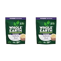 Whole Earth Powdered Erythritol Plant-Based Confectioner's Sugar Alternative, 12 Ounce Resealable Bag (Pack of 2)