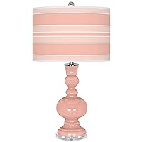 Color + Plus Rustique Bold Stripe Apothecary Table Lamp