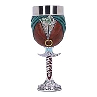 Nemesis Now Officially Licensed Lord of The Rings Frodo Goblet, Brown, 19.5cm