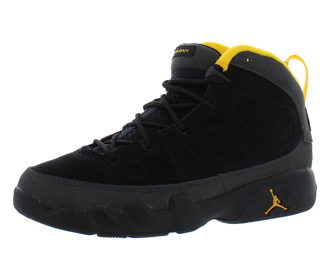 Nike Jordan Kid's Shoes Air Jordan 9 Retro (PS) Dark Charcoal University Gold 401811-070