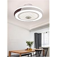 FUMIMID Ceiling Fan with Lighting Remote Control Quiet Modern LED with Light Living Room Fan Ceiling Light Fan Light for Living Room Bedroom Children's Room Dining Room