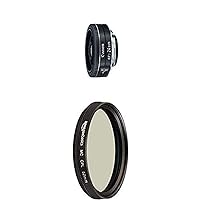 Canon EF-S 24mm f/2.8 STM Lens with Circular Polarizer Lens