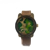 Mistura Wooden Watches, Marco Design, Watches, Sante Elena Collection (Brown Green)