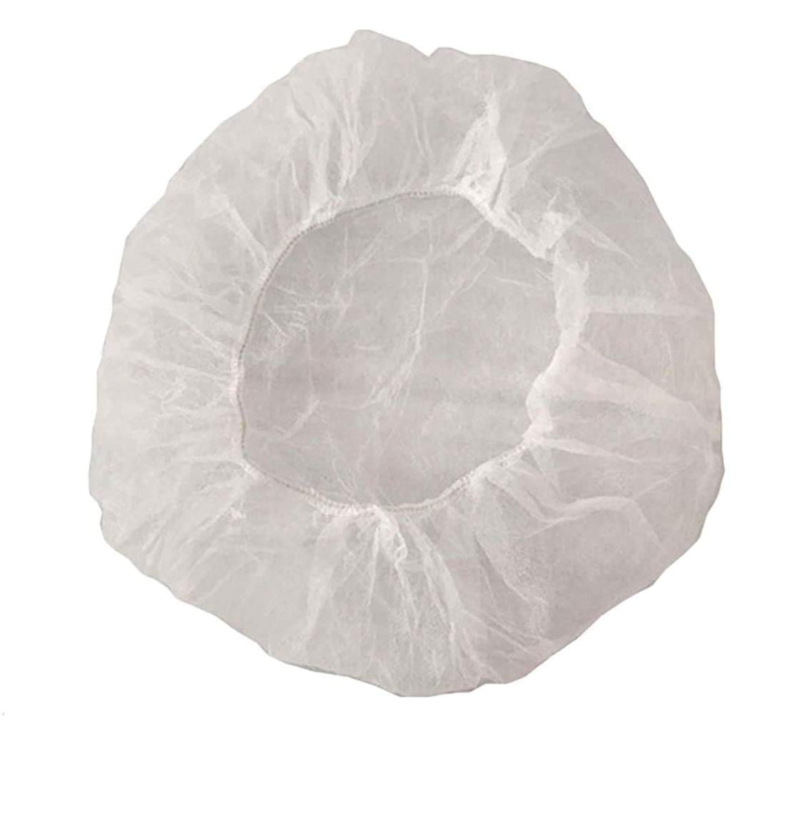 ZMDREAM Case of 1000 Disposable Bouffant Cap Hair Cover 24 Inch White
