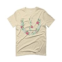 Cool Vices and Virtuess Till Death Floral Flower Summer Vacation Palm Tropical for Men T Shirt