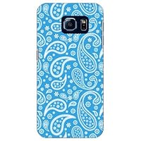 Paisley Light Blue Produced by Color Stage/for Galaxy S6 SC-05G/docomo DSC05G-ABWH-151-MBL6