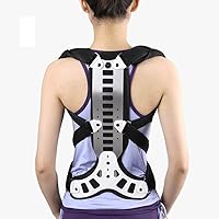 Spine Back Support Brace Improve Posture Corrector Teenager Shoulder Neck Lumbar Support Straightener (Color : D, Size : M code)