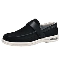 Unisex Diabetic Walking Slippers Adjustable Edema Slippers Lightweight Extra Wide Swollen Sneaker Breathable Elder Shoes for Mens Womens