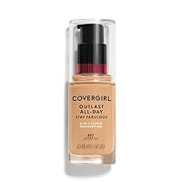 COVERGIRL Outlast All-Day Stay Fabulous 3-in-1 Foundation Golden Tan, 1 oz (packaging may vary)