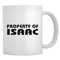 Property of Isaac Bold Font Mug 11 ounces ceramic