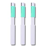 Kelley Reusable Face Razor for Women Facial Hair Razors | Instant & Painless Hair Removal | Dermaplaning Tool for Eyebrows, Upper Lip, Forehead, Peach Fuzz, Chin and Sideburns (Pack of 3)