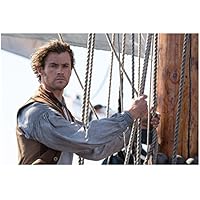 Chris Hemsworth 8 Inch x 10 Inch Photo Thor The Avengers Rush Hands in Ship's Rigging kn