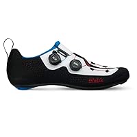 Fizik Unisex Adult Modern Cycling Shoe, Black/White, 10.5-11 US