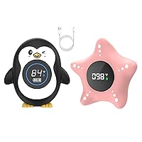 Traditional Water Temperature Gauge&Rechargeable Bath Thermometer for Baby