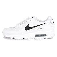 Nike DH8010-101 WMNS Air Max 90 Sneakers, Men's, Women's, white/white/black