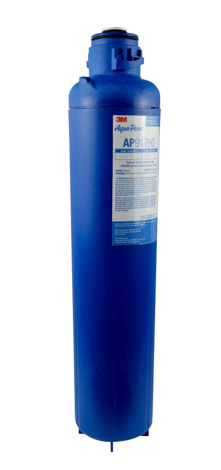 Aqua-Pure Whole House Sanitary Quick Change Replacement Water Filter AP917HD, For Aqua-Pure System AP903, Reduces Sediment, Chlorine Taste and Odor
