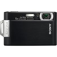 Sony Cybershot DSC-T200 8.1MP Digital Camera with 5x Optical Zoom with Super Steady Shot Image Stabilization (Black) (OLD MODEL)