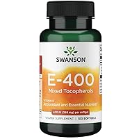Vitamin E Mixed Tocopherols 400 Iu (268 Milligrams) 100 Sgels
