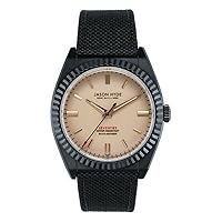 Jason hyde Amber Crystal Mens Analog Quartz Watch with Cloth Bracelet JH10026