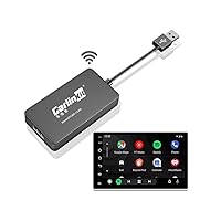 CarlinKit Wireless CarPlay Car Adapter for Android Car Radio,Wireless Android Auto & Apple CarPlay 2 in 1 Dongle-Low Power Consumption,Support Plug & Play,Screen Mirroring,OTA Update,Google Maps etc