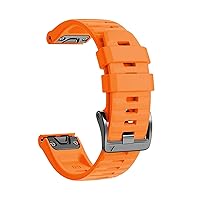 Silicone Quick Release Watchband Strap for Garmin Fenix 7X 7 6X Pro Watch Easyfit Wrist Band 26 22MM Strap