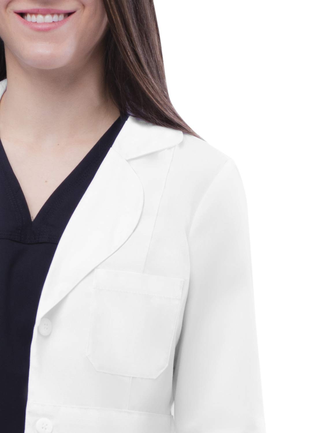 Adar Universal Lab Coats for Women - Belted 33