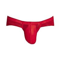 Andongnywell Men's Ice silk underwear briefs low waist breathable solid color sexy briefs Knickers underwears