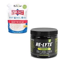 Redmond Bundle Re-Lyte Electrolyte Drink mix with Real salt 16 oz pouch