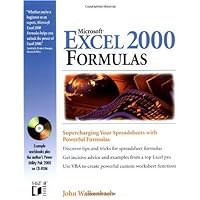 Microsoft Excel 2000 Formulas Microsoft Excel 2000 Formulas Paperback