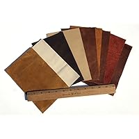 Upholstery Leather Scraps Shapes 5