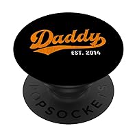 Daddy Best Dad Ever Since 2014 PopSockets Standard PopGrip