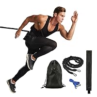 Flexible Sport Training Bungee Resistance Speed Band, Basketball and Football All Sports Exercise Equipment Improve Speed, Strengthen Jump Higher Moveable Quickly Training