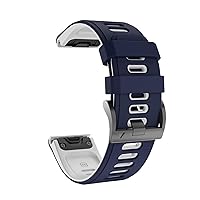 Smart Silicone Replacement Strap for Garmin Fenix 7 7X Forerunner 935 MK1 Wristband 22 26mm Watch Band (Color : Antique Black, Size : 26mm Garmin Enduro)