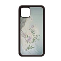 Purple Flower Beauty Chinese Painting for Apple iPhone 11 Pro Max Cover Apple Mobile Phone Case Shell