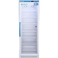 ARG15PVDL2B 24 Upright Vaccine Refrigerator with 15 cu. ft. Capacity Plastic-Coated Wire Shelves Temperature Alarm and Factory-Installed Lock in White