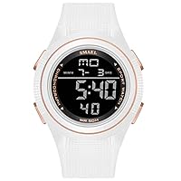Men Large Face Digital Watches Outdoor Sport Watches Stopwatch Waterproof LED Watch