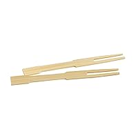Helen’s Asian Kitchen Mini Bamboo Appetizer Cocktail Forks and Buffet Party Fruit Picks, 3.5-Inches, 72-Pieces