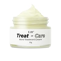 Acne Treatment Cream: Acne Prone Skin Care with Redness & Blemish Reduction. Breakout Solution with Natural Extracts. No Clogged Pores. For Stubborn Pimples & Blackheads. Acne Face Cream