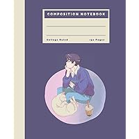Composition Notebook: Cute Anime 90's Boy & Kitty | Boba Milk | College Ruled Notebook | Gift Idea for Anime & Cat Lover: 150 Pages | 7.5 x 9.25 inches Composition Notebook: Cute Anime 90's Boy & Kitty | Boba Milk | College Ruled Notebook | Gift Idea for Anime & Cat Lover: 150 Pages | 7.5 x 9.25 inches Paperback