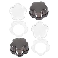 ERINGOGO 4 Pcs Gas Switch Protection Oven Knob Guard Baby Proofing Stove Knob Covers Clear Safety Knob Cover Universal Stove Knob Covers Cookware Gas Stove Protection Cap Plastic Child